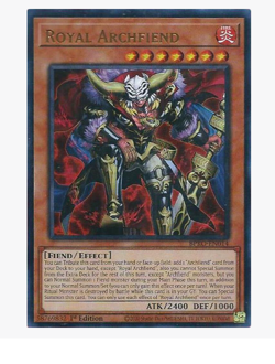 Royal Archfiend - BPRO-EN014 - Ultra Rare YuGiOh - Image 1