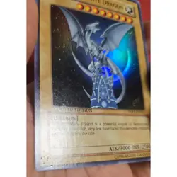 Blue-Eyes White Dragon (YAP1-EN001) – Limited Edition Ultra Rare (LP-MP) - Image 4