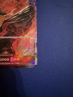One Piece Roronoa Zoro *PRE-ERRATA* Parallel - Romance Dawn OP01-025 Holo Wheel - Image 5