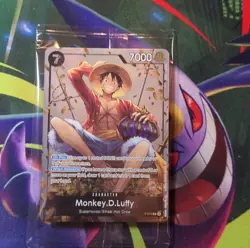Monkey.D.Luffy P-075 Tin Pack Set Vol. 2 Promo One Piece Card Game SEALED - Image 1