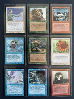 Magic the Gathering Fallen Empires Ice Age Mixed Lot 46-cards - Image 3