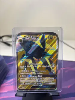 Pokemon Vikavolt GX Guardians Rising Full Art Holo Ultra Rare Card 134/145 - Image 1