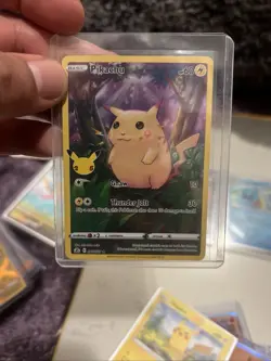 Pokemon Pikachu Card Lot 10 Cards Surfing Pikachu V Basic V Pokemon GO Celebrat… - Image 2