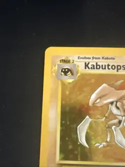 Pokemon TCG Kabutops Holo Rare Card 9/62 Fossil - Image 4