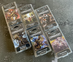 Warhammer 40K 40,000 CONQUEST Card Game lot 6 sealed Decks GW FFG new - Image 1
