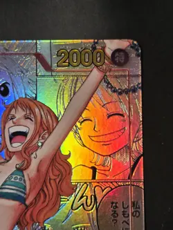 ONE PIECE CARD GAME OP01-016 Nami Manga Japanese PRB The Best Manga Rare - Image 2
