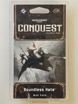 WARHAMMER 40K CONQUEST THE CARD GAME BOUNDLESS HATE WARPACK - Image 1