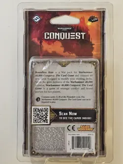 WARHAMMER 40K CONQUEST THE CARD GAME BOUNDLESS HATE WARPACK - Image 2