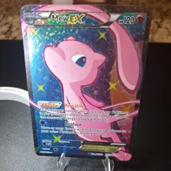 Pokemon TCG Mew EX RC24/RC25 Legendary Treasures Full Art MP Rare Card - Image 1