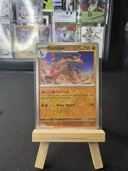 Pokemon TCG Mudsdale NM Reverse Holo 108/182 Destined Rivals Card Scarlet Violet - Image 1