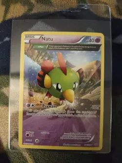 Natu 28/108 - XY Roaring Skies - Full Art - Pokemon Trading Card - Image 3