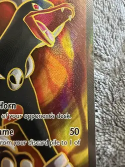 Pokemon Houndoom EX Full Art Ultra Rare Holo Card Breakthrough 153/162 170 HP - Image 2