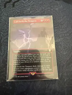 Call Forth the Tempest Art Card Art Series: UB: LOTR NORMAL NON-FOIL - Image 1