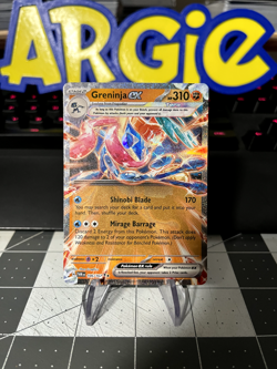 Greninja ex 106/167 Double Rare - Twilight Masquerade Pokemon Card - NM - Image 1