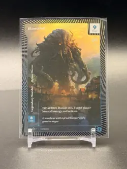 Wonders of The First Epic Rare CLASSIC FOIL Blauzophel 077/401 TCG Card - Image 1