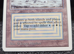 MTG Magic the Gathering Tundra Unlimited - Dual Land, Amazing Condition - Image 4