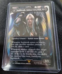 Sephiroth, Fabled SOLDIER MTG (0317) (Borderless) Final Fantasy Regular - Image 1