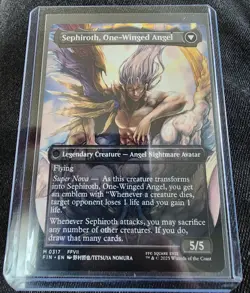 Sephiroth, Fabled SOLDIER MTG (0317) (Borderless) Final Fantasy Regular - Image 2