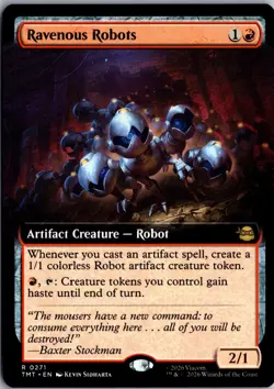 Ravenous Robots (Extended Art) R Teenage Mutant Ninja Turtles 271 NM Magic - Image 1