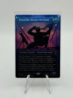 Donatello, Mutant Mechanic (Borderless) Teenage Mutant Ninja Turtles Foil 0216 - Image 1