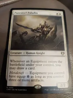 Puresteel Paladin Commander Masters Regular - Image 1