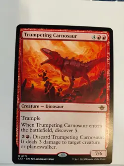 Trumpeting Carnosaur The Lost Caverns of Ixalan Regular - Image 1