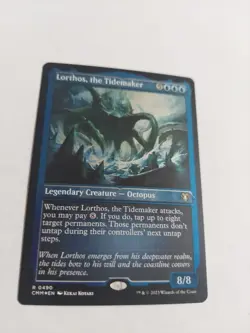 Lorthos, the Tidemaker (Foil Etched) Commander Masters Foil - Image 1