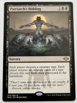 MTG Modern Horizons 2 - Patriarch's Bidding - NM - Image 1