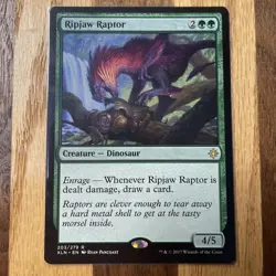 Ripjaw Raptor MTG Lost Caverns of Ixalan Magic the Gathering 253 LP - Image 1