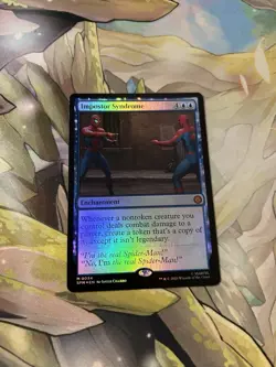 Marvel's Spider-Man Impostor Syndrome Foil Mythic MTG 0034 NM - Image 1