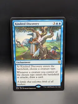 MTG - Kindred Discovery - Non-Foil - Enchantment - CLB #81 - Rare - Image 1
