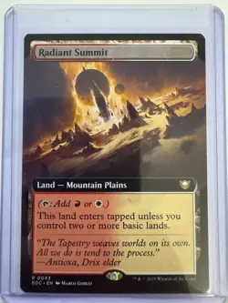 Radiant Summit #0043 (Extended Art) Edge of Eternities Non-Foil NM ENG MTG - Image 1