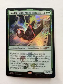 Spider-man, Miles Morales #0008 NM MTG - Spider-Man PROMO - Image 1