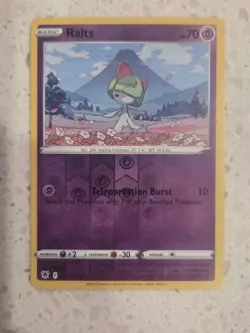Ralts 60/189 Reverse Holo Pokemon Tcg Card NM +🎁 - Image 1
