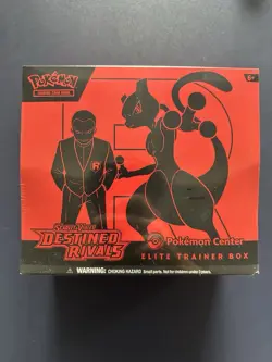 Pokemon Destined Rivals Pokemon Center Elite Trainer Box ETB - SV - Sealed - Image 1