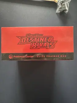 Pokemon Destined Rivals Pokemon Center Elite Trainer Box ETB - SV - Sealed - Image 3