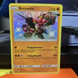 Buzzwole SV24/SV94 Hidden Fates: Shiny Vault Pokemon - Image 1