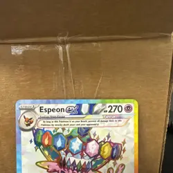Pokemon Espeon ex SVP 175 Premium Figure Collection Promo near mint ships fast - Image 2