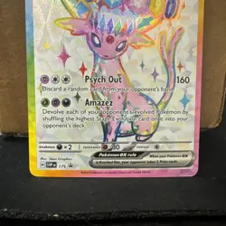 Pokemon Espeon ex SVP 175 Premium Figure Collection Promo near mint ships fast - Image 3