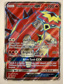 Pokemon Turtonator GX Ultra Rare Full Art 131/145 Sm-Guardians Rising 131/145 - Image 2