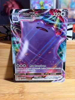 DITTO VMAX 051/072 Shining Fates Holo Rare VMAX Pokemon TCG Near Mint - Image 1