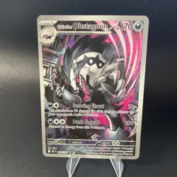 Pokemon Ascended Heroes Galarian Obstagoon 245/217 Illustration Rare - Image 1