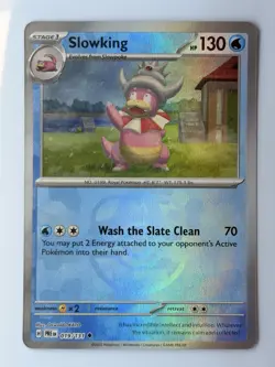 Slowking 19/131 Masterball Reverse Holo Prismatic Evolutions NM Pokemon TCG - Image 1