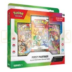 4x Pokemon TCG First Partner Illustration Collection Series 1 - New & Sealed - Image 1