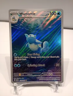 Wartortle Scarlet & Violet 171/165 Pokemon 151 Illustration Rare NM - Image 1
