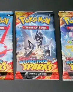 1x *NEW SEALED* Pokemon TCG: Surging Sparks Booster Pack-Random ARTWORK - Image 1