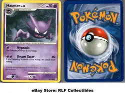 2007 Pokemon, Diamond & Pearl, #50/130 Haunter Lv. 32, Uncommon - Image 1