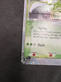 Scyther ex 102/109 SWIRL Ultra Rare - Pokemon Ruby and Sapphire Vintage LP - Image 5