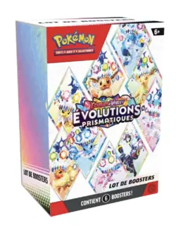 Pokemon : Booster Bundle EV8.5 - Evolutions Prismatiques - 6 Boosters - Neuf - Image 1