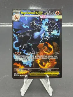 Pokemon Mega Charizard X Ex 125/94 Phantasmal Flames Special Illustration Rare - Image 1